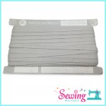 ZIGZAG TAPE 1CM-GREY YY (PER YARD) - NCC/4702010010